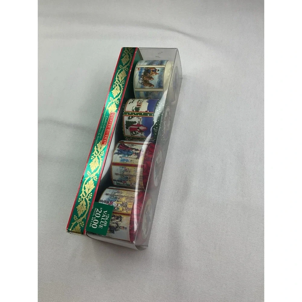 Claire Burke Candle Gift Sampler Retired Christmas Memories Holiday Jubilee